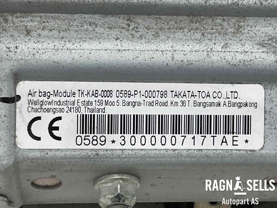 Airbag kne til Toyota Hilux 2016-2020  (739000K090C0|TK-KAB-0008|)