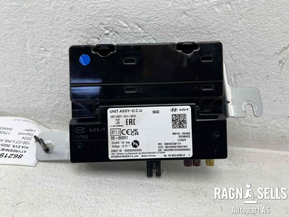 Styreenhet diverse til Kia EV9 2023-->>  (|96510DO400|96510D0400)