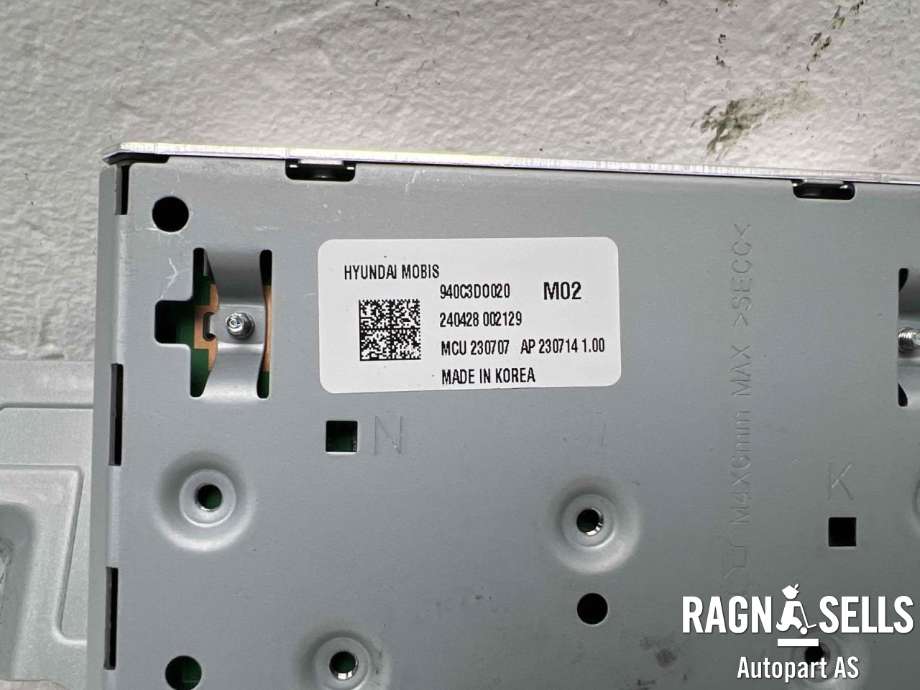 Styreenhet diverse til Kia EV9 2023-->>  (|940C3DO020|940C3D0020)