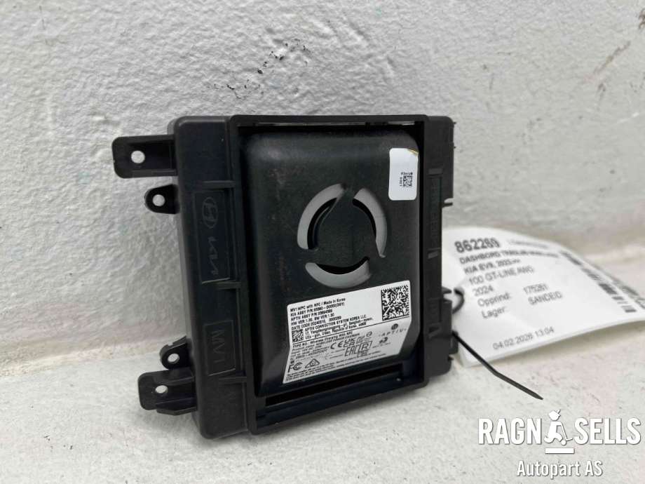 Dashbord trådløs mobillader til Kia EV9 2023-->>  (|95560D0000|95560D0000DGY)