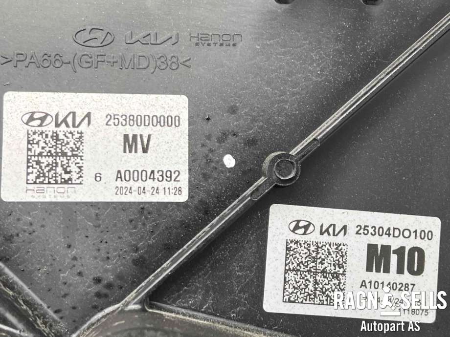 Kjølevifte elektrisk til Kia EV9 2023-->> (HANON||25304DO100|25304D0100|25380DO000|25380D0000|A0004392)