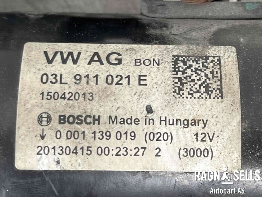 Starter diesel til Audi A4 2007-2014 (Type IV) (B8) (B8) (03L 911 021 E||03L911021EX|03L911021GX|03L911024|03L911024A|03L911024BX)