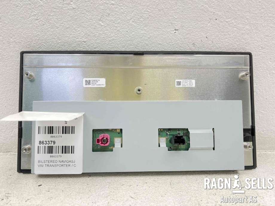 Bilstereo navigasjon skjerm til VW Transporter / Caravelle 2019-->> (T6.1) (T6.1) (7TG 919 605 F||7TG 919 606 C|LS132D5LX08D)