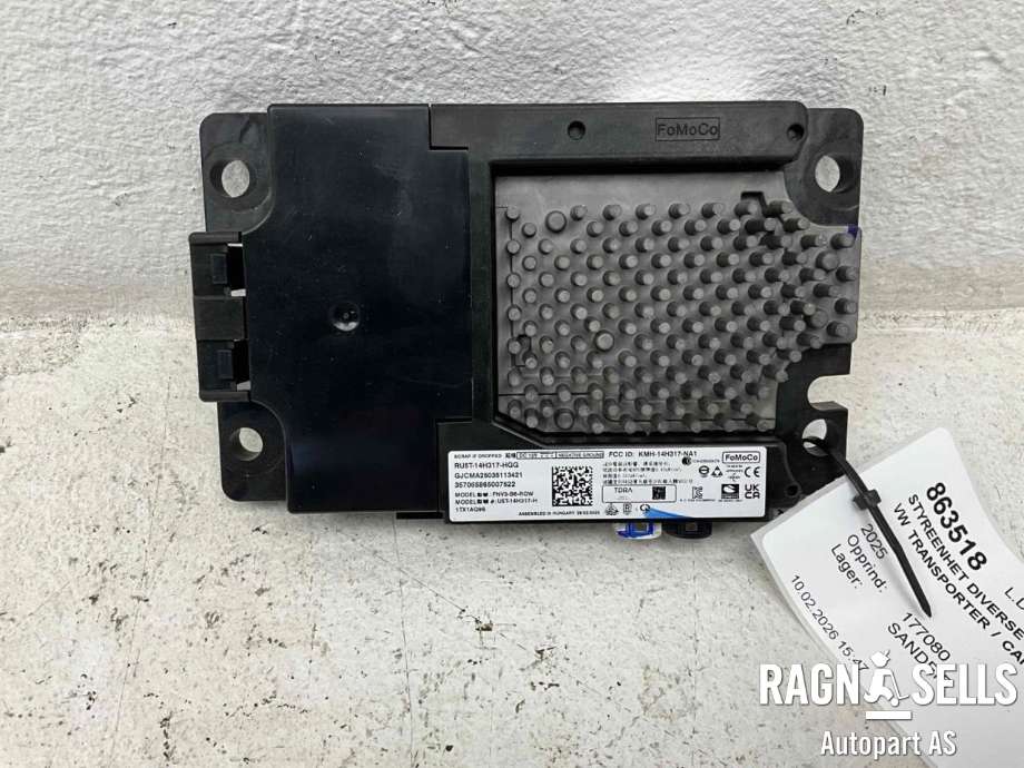 Styreenhet diverse til VW Transporter / Caravelle 2019-->> (T6.1) (T6.1) (7TG 035 284 CF|RU5T-14H317-HGG|KMH-14H317-NA1)