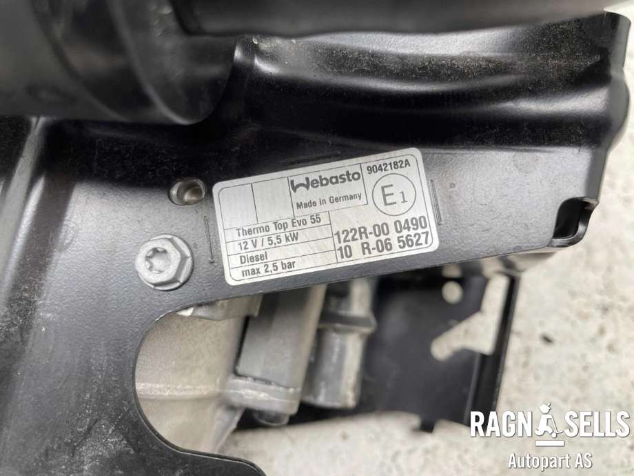 Varmeapparat ekstravarmer til VW Transporter / Caravelle 2019-->> (T6.1) (T6.1) (WEBASTO|7TG 819 001|PZ31-18K463-AA|122R-00 0490)