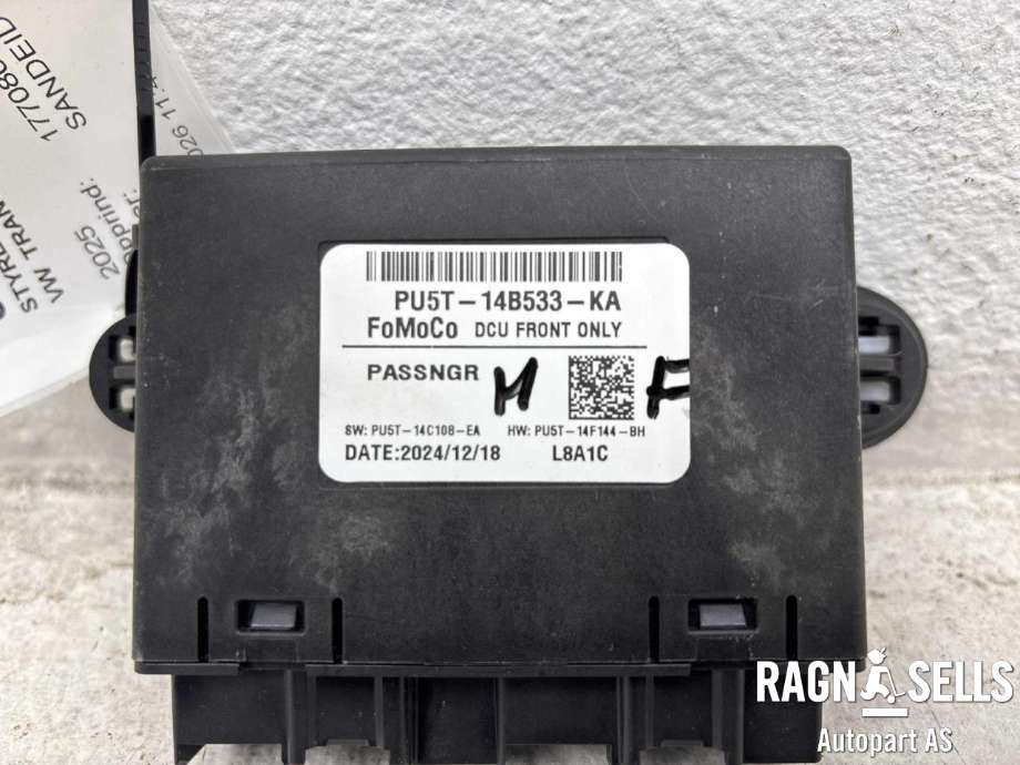 Styreenhet dør høyre foran til VW Transporter / Caravelle 2019-->> (T6.1) (T6.1) (7TG 959 592 H|PU5T-14B533-KA|)