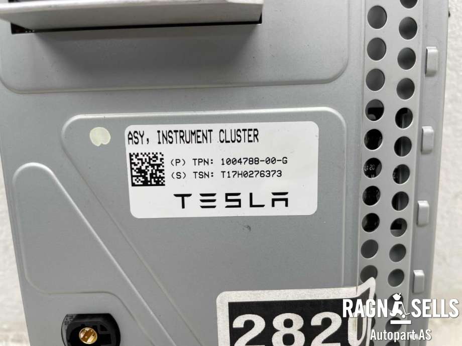 Speedometer til Tesla Model S 2016-2021 (Fase 2)  (1004788-00-G||1004788-00-F|1039357-00-F|1004788-00-H|1039357-00-G|1039357-00-H)