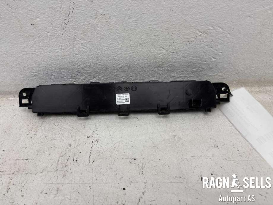 Varmeapparat betjening til Toyota Proace 2016-->> (Type II)  (SU001B2019|98340419ZD|)
