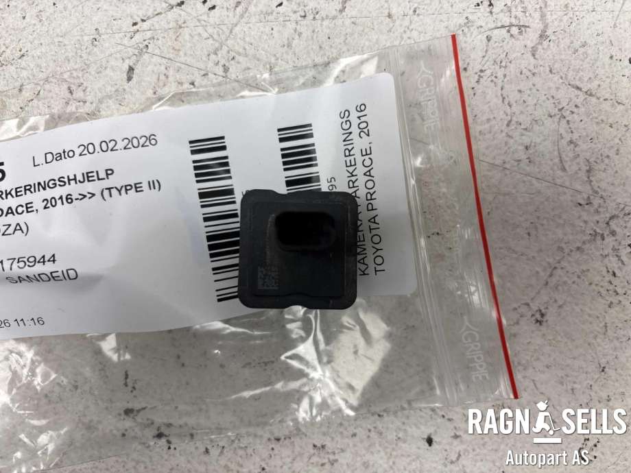 Kamera parkeringshjelp til Toyota Proace 2016-->> (Type II)  (SU001A4977|9809301080|0263007021)