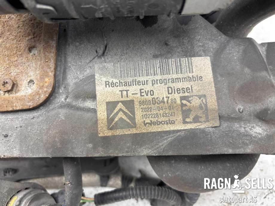 Dieselvarmer til Toyota Proace 2016-->> (Type II) (SU001A5873|)