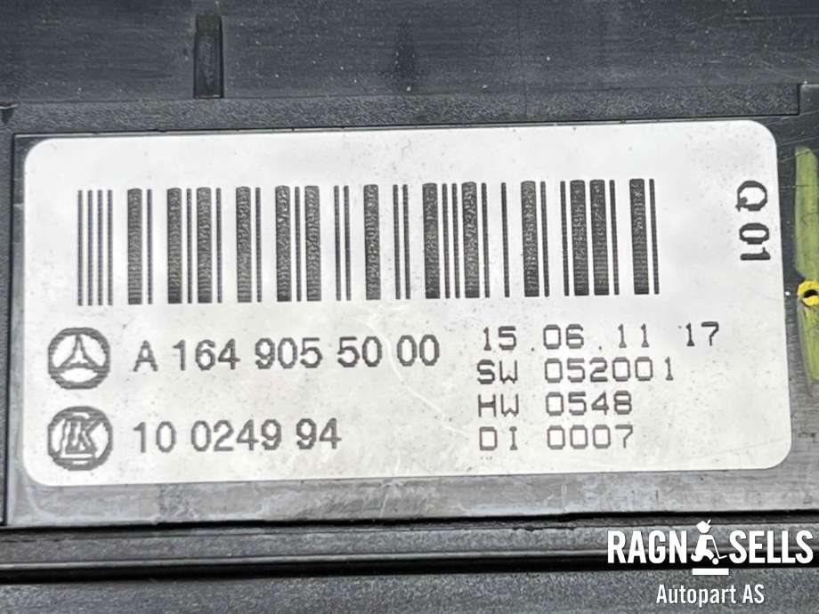 Bryter nødblink til Mercedes GL 2006-2012 (X164) (X164) (A 164 905 50 00|)