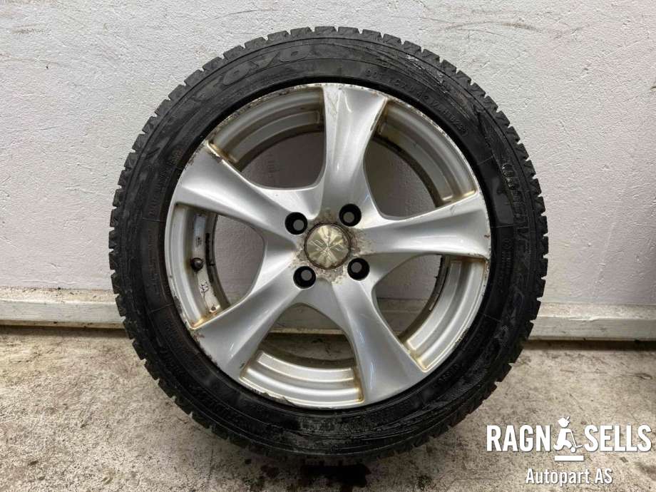 Hjulsett aluminium vinter til VW Up 2012-2019  (TOYO|4X100/ET41/57.1|185/55R15|)