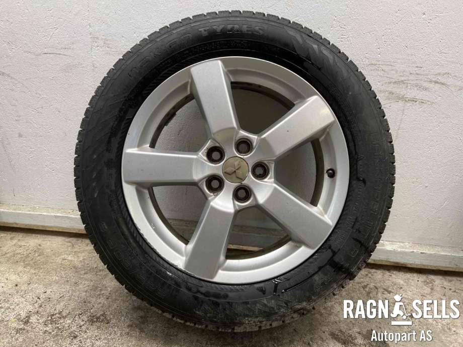 Hjulsett aluminium vinter til Mitsubishi Outlander 2007-2010 (Type II, Fase 1) (NOKIAN|5X114.3/ET38/67.1|225/60R18|)