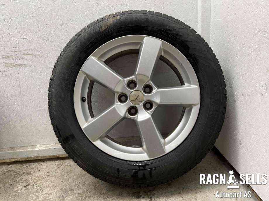 Hjulsett aluminium vinter til Mitsubishi Outlander 2007-2010 (Type II, Fase 1) (NOKIAN|5X114.3/ET38/67.1|225/60R18|)