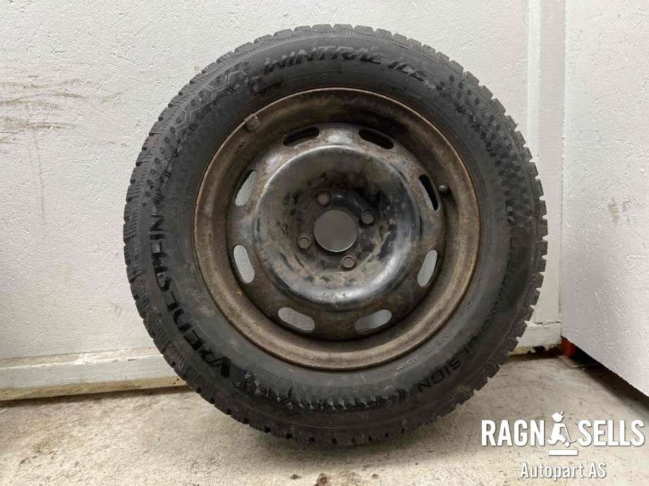 Hjulsett stål vinter til Peugeot 307 2005-2008 (Fase 2)  (VREDESTEIN|4X108/ET27/65.1|195/65R15|)