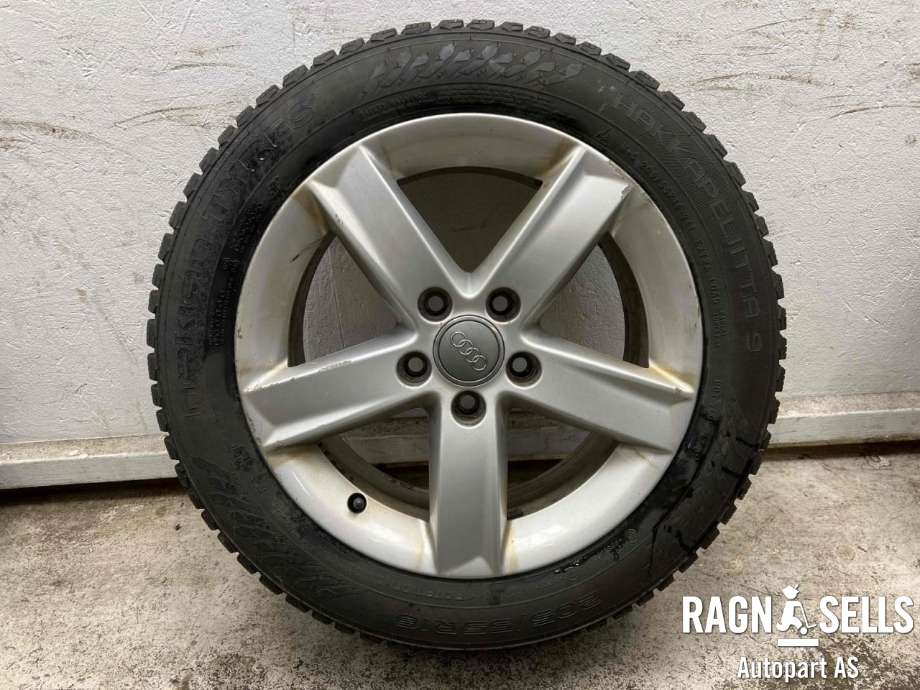 Hjulsett aluminium vinter til Audi A4 2007-2014 (Type IV) (B8) (B8) (NOKIAN|5X112/ET46/66.5|205/55R16|8K0071495)