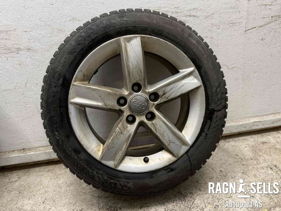 Hjulsett aluminium vinter til Audi A4 2007-2014 (Type IV) (B8) (B8) (NOKIAN|5X112/ET46/66.5|205/55R16|8K0071495)