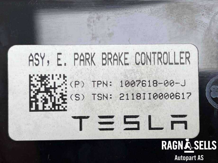 Styreenhet elektrisk parkbrems (EPB - Electric Parking Brake) til Tesla Model X 2016-->>  (1007618-00-J|)