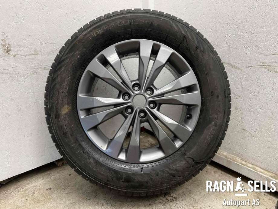 Hjulsett aluminium sommer til Mercedes X-Klasse 2017-2020  (NOKIAN|6X114.3/ET50/66.1|265/60R18|)