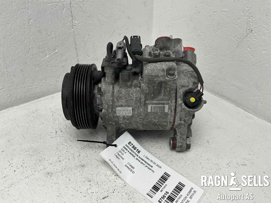Aircondition kompressor til BMW 5-Serie 2010-2017 (F10/F11) (F10/F11) (DENSO|64 52 9 399 072|GE447260-3821|)
