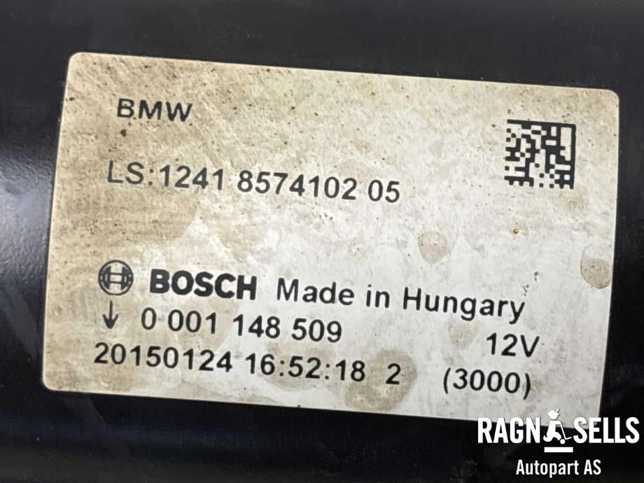 Starter diesel til BMW 3-Serie 2012-2018 (F30/F31/F34) (F30/F31/F34) (BOSCH|12 41 8 574 102|12 41 7 798 006|12 41 7 804 140|12 41 7 812 034|12 41 7 823 700|12 41 7 823 701|12 41 8 506 657|12 41 8 509 198|12 41 8 515 795|12 41 8 515 796|)