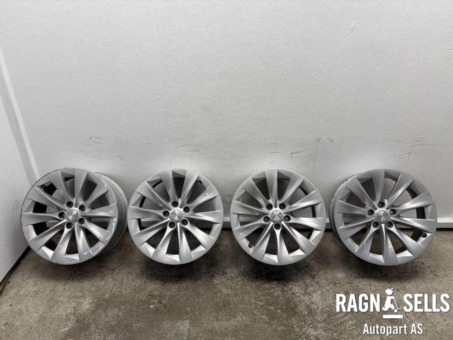 Felgsett aluminium til Tesla Model S 2013-2016 (Fase 1) (5X120/ET40/64.1|8JX19|1059337-00-A)