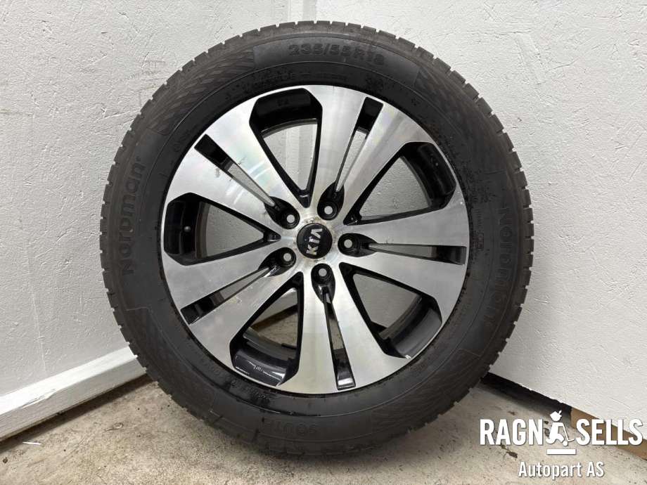 Hjulsett aluminium sommer til Kia Sportage 2010-2016 (Type III) (NORDMAN|5X114.3/ET40.5/67.1|235/55R18 100V|52910-3U350)