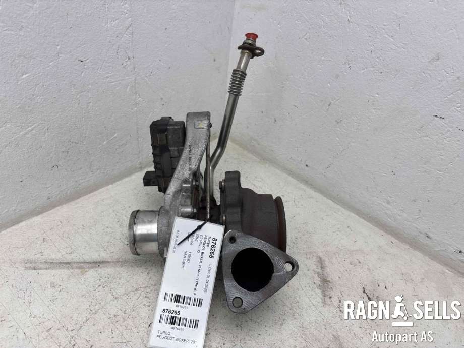 Turbo til Peugeot Boxer 2014-->> (Type III, Fase 2)  (98 024 466 80||16 517 531 80|CU3Q6K682BA|CU3Q6K682BB|CU3Q6K682BC)