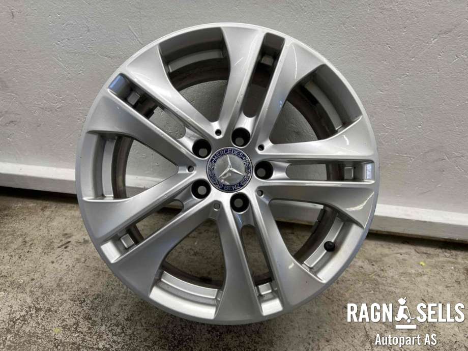 Felgsett aluminium til Mercedes C-Klasse 2007-2011 (Fase 1) (W204) (W204) (5X112/ET47/66.6|7.5JX17|A2044017502)