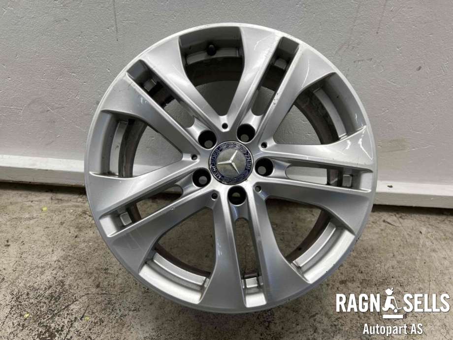 Felgsett aluminium til Mercedes C-Klasse 2007-2011 (Fase 1) (W204) (W204) (5X112/ET47/66.6|7.5JX17|A2044017502)
