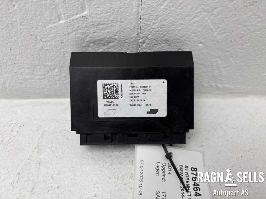Styreenhet klima/aircondition til BMW M4 2014-2020 (F82/F83) (F82/F83) (VALEO|64 11 9 356 004||64 11 6 820 235|64 11 9 874 189)