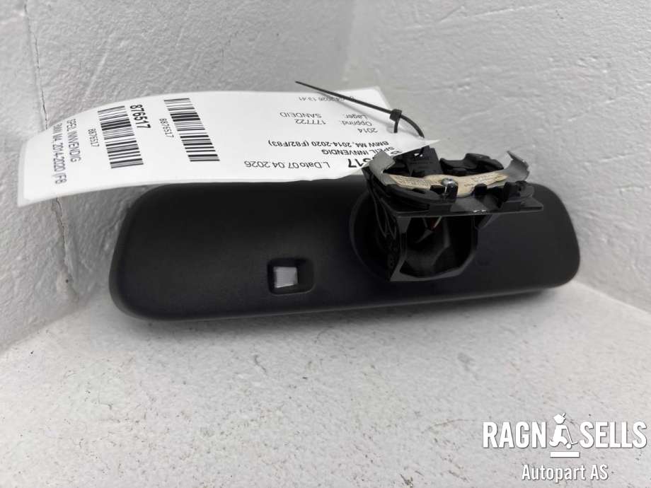 Speil innvendig til BMW M4 2014-2020 (F82/F83) (F82/F83) (51 16 9 274 266|)