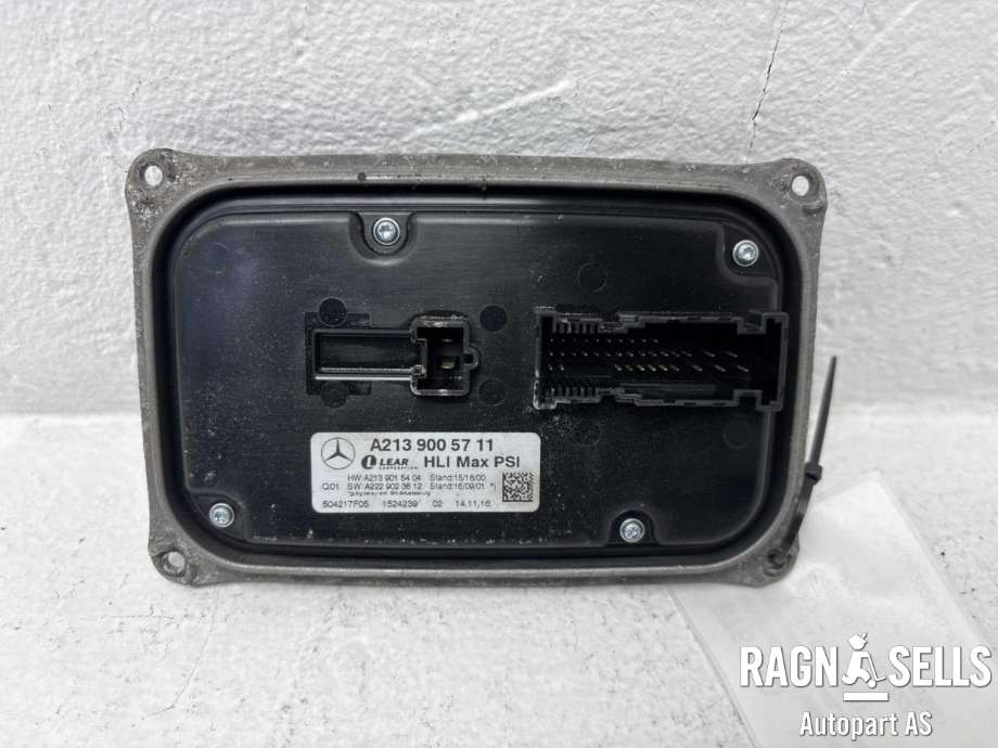 Styreenhet xenon/ballast til Mercedes E-Klasse 2016-2023 (W213) (W213) (A213 900 57 11||A 213 900 26 16)