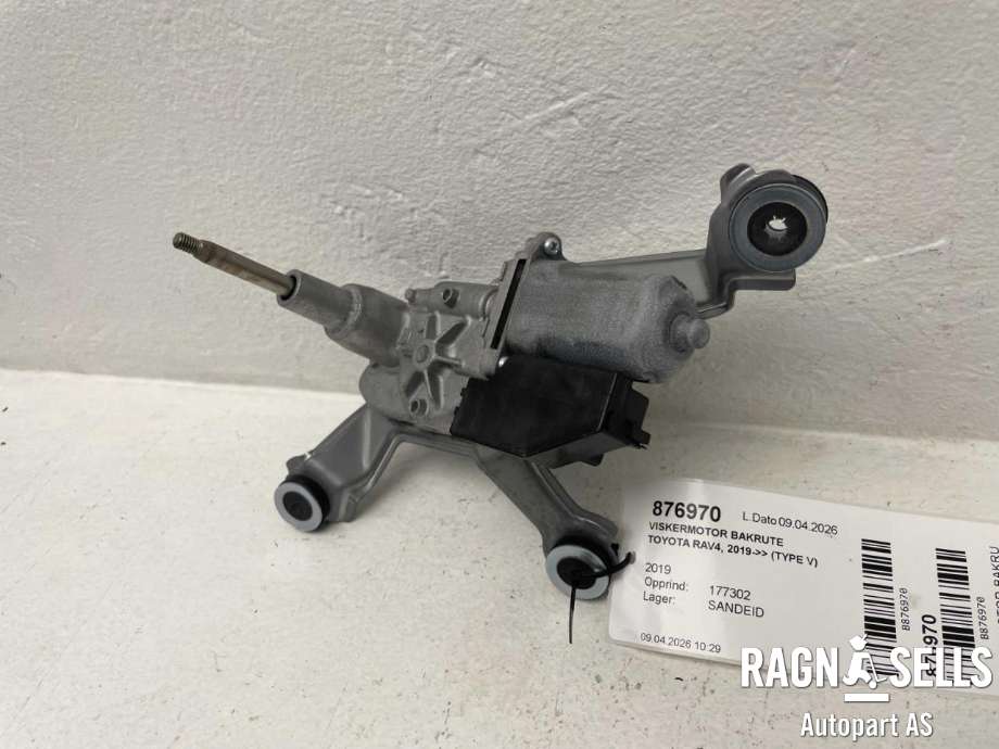 Viskermotor bakrute til Toyota RAV4 2019-->> (Type V)  (8513042100||8513042102)