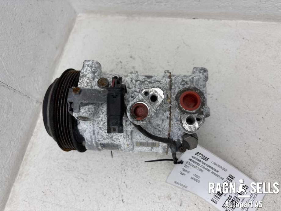 Aircondition kompressor til Mercedes E-Klasse 2016-2023 (W213) (W213) (DENSO|A 000 830 45 00|447140-1453|A 000 830 13 01|447140-1456)