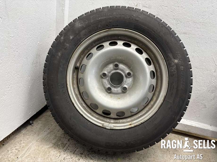 Hjulsett stål vinter til VW Caddy 2020-->> (Type IV)  (NOKIAN/POWERTRAC|5X112/ET47/57.1|195/65R15 91S/95R|)