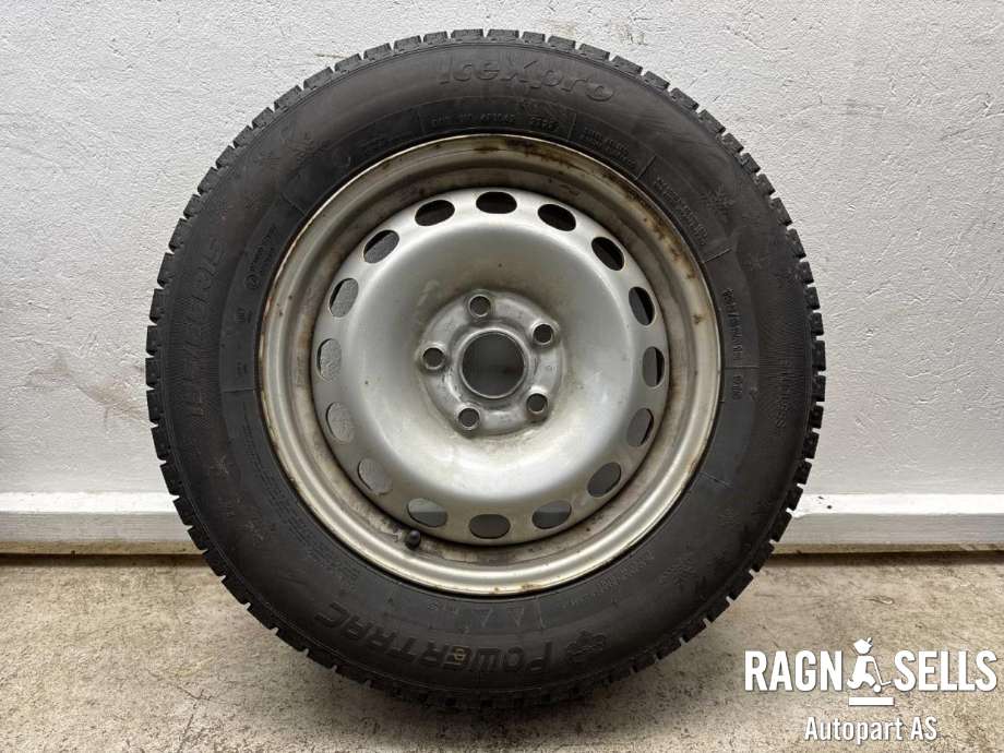 Hjulsett stål vinter til VW Caddy 2020-->> (Type IV)  (NOKIAN/POWERTRAC|5X112/ET47/57.1|195/65R15 91S/95R|)