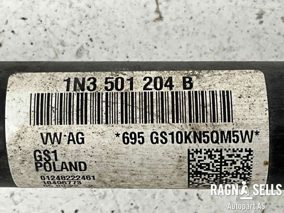 Drivaksel høyre bak, elbil til VW ID.BUZZ 2022-->> (1N3 501 204 B|)