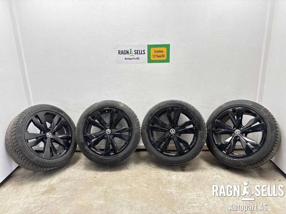 Hjulsett aluminium vinter til VW ID.7 2023-->>  (CONTINENTAL / TRIAGLE|5X112/ET45/57.1|235/50R19 / 255/45R19|)