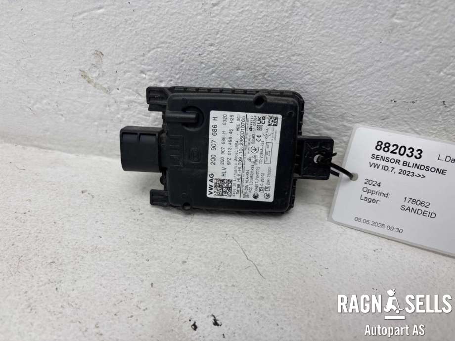 Sensor blindsone til VW ID.7 2023-->>  (2Q0 907 686 H|)