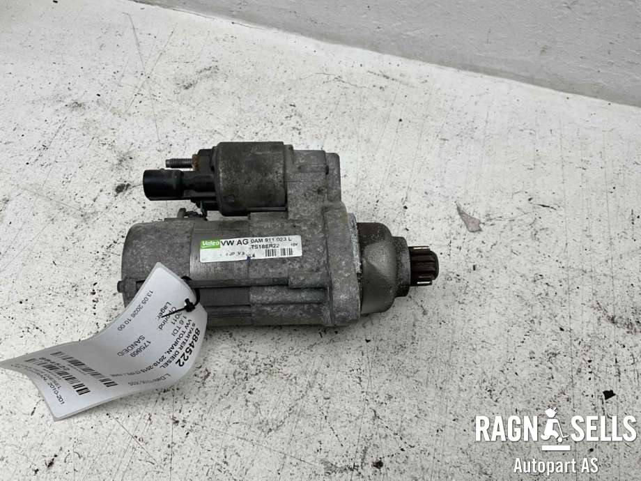 Starter diesel til VW Touran 2010-2015 (Type I, Fase 3) (VALEO|0AM 911 023 L||0AM 911 023 LX)