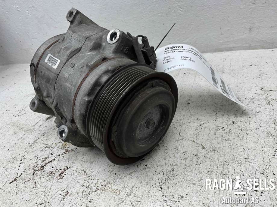 Aircondition kompressor til Toyota Land Cruiser 150 2014-->> (Fase 2) (DENSO|8832060800|10SRE1BC|447260-9800|88320-60A01)