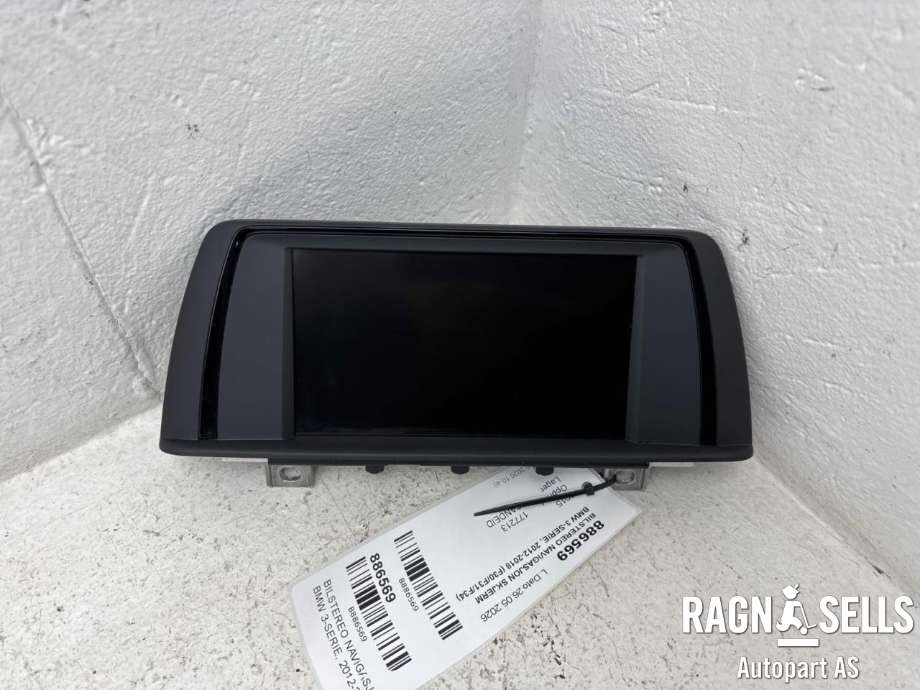 Bilstereo navigasjon skjerm til BMW 3-Serie 2012-2018 (F30/F31/F34) (F30/F31/F34) (65 50 9 270 393|)