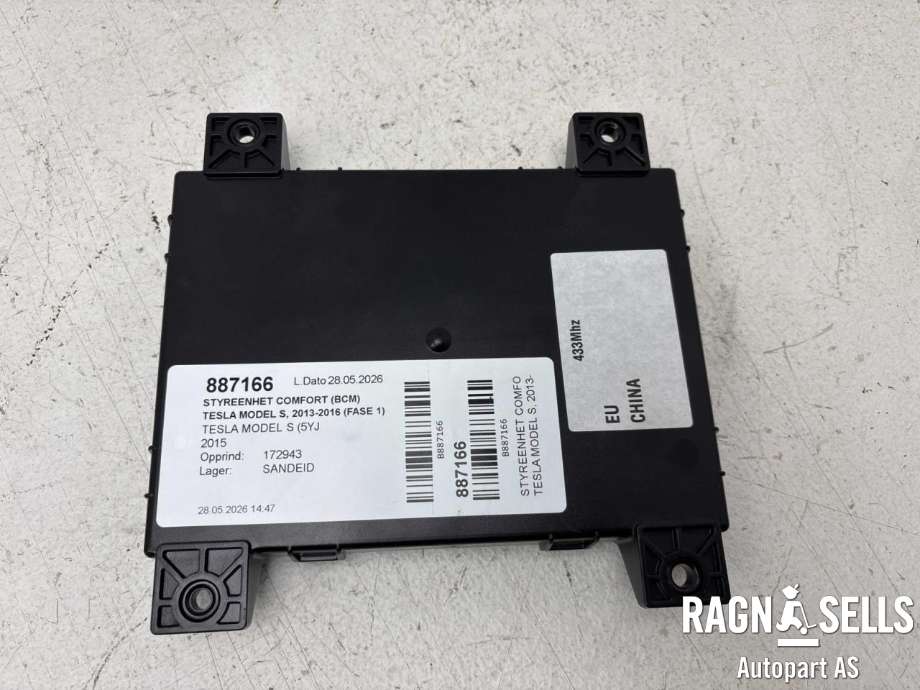 Styreenhet comfort (BCM) til Tesla Model S 2013-2016 (Fase 1)  (1010907-00-D|)