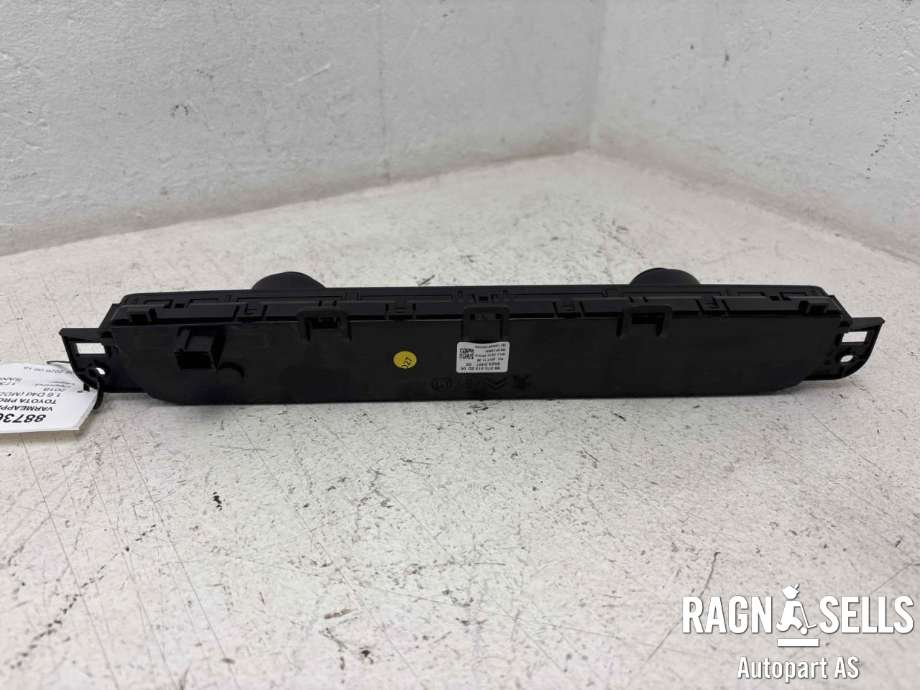 Varmeapparat betjening til Toyota Proace 2016-->> (Type II)  (SU001A5052||98 075 413 ZD)