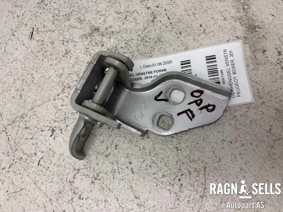 Dørhengsel venstre foran til Peugeot Boxer 2014-->> (Type III, Fase 2) (9035 EK||16 170 140 80)