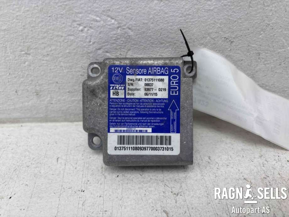 Styreenhet airbag hovedsensor til Peugeot Boxer 2014-->> (Type III, Fase 2) (1617332280||01375111080|93977-D219)