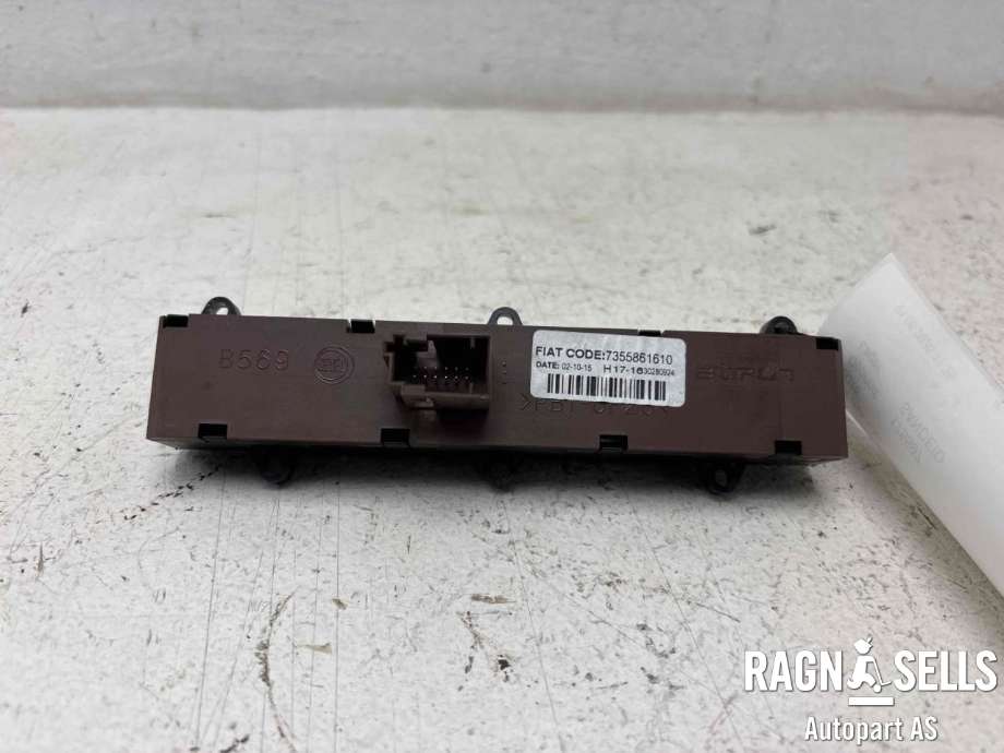 Bryter nødblink til Peugeot Boxer 2014-->> (Type III, Fase 2) (16 192 657 80||7355861610|30280924)