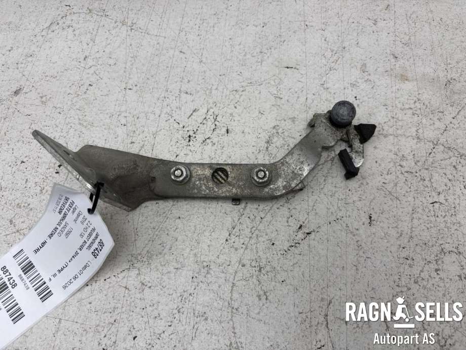 Dørhengsel til Peugeot Boxer 2014-->> (Type III, Fase 2)  (9033 V8||16 180 491 80)