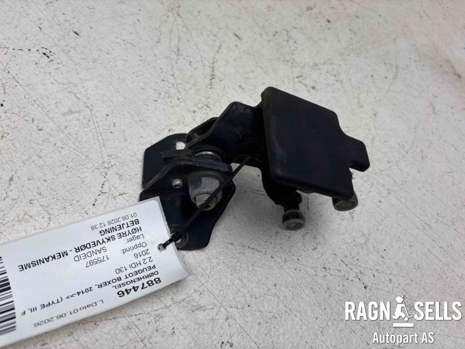Dørhengsel til Peugeot Boxer 2014-->> (Type III, Fase 2)  (9033 S3||16 168 838 80)